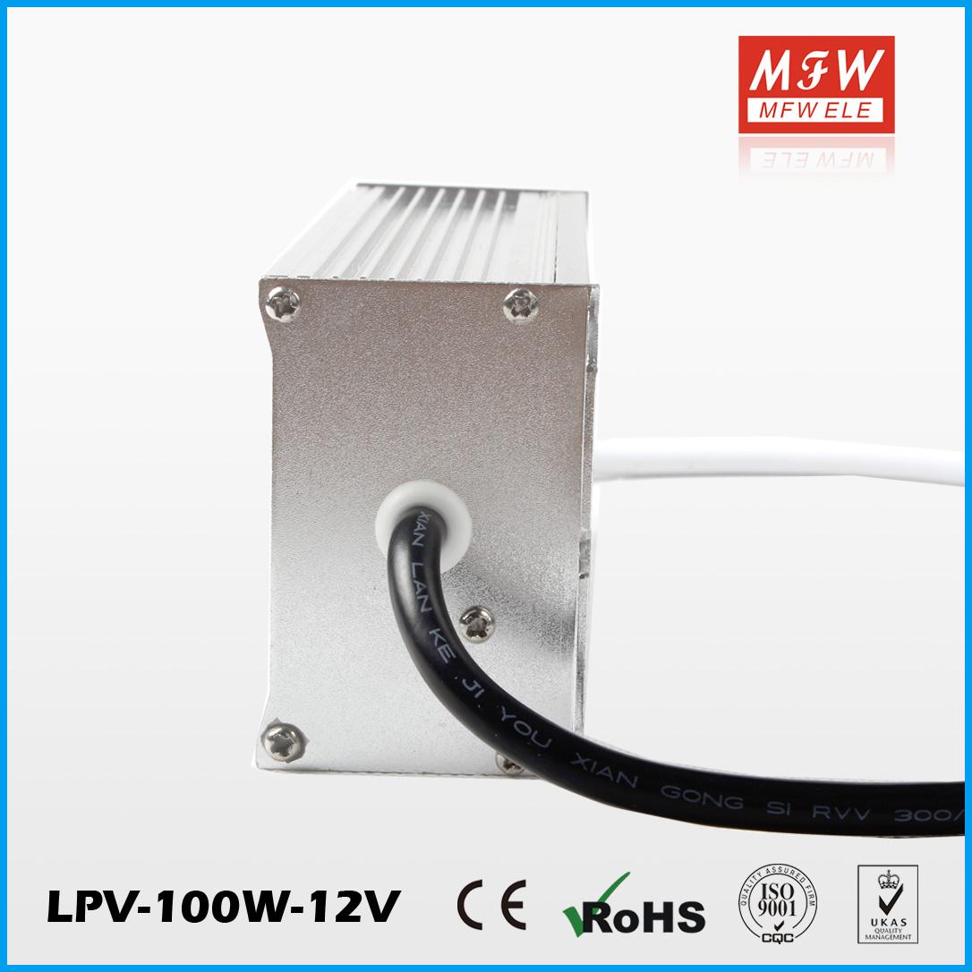 100W 12V DC constant voltage waterproof IP67 LED Driver 2