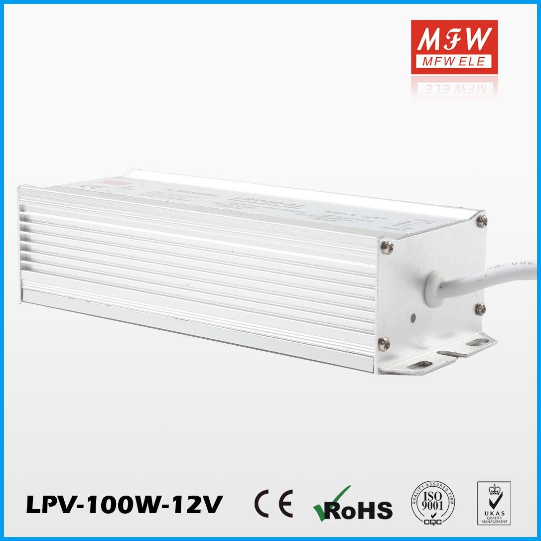 100W 12V DC constant voltage waterproof IP67 LED Driver 3