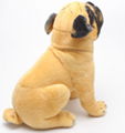 Lifelike Shar Pei Plush Dog Sharpei Dog Plushie Stuffed Plush Animals Cute Puppy 1