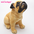 Lifelike Shar Pei Plush Dog Sharpei Dog Plushie Stuffed Plush Animals Cute Puppy 2