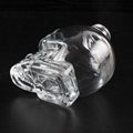 150ml Skull shape diffuser bottles with aluminum cap 5