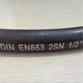 high pressure wire braided EN853-2SN hydraulic rubber hose