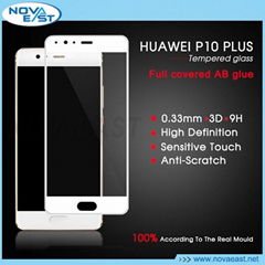 2.5D Edge to Edge tempered glass screen protector for Huawei P10