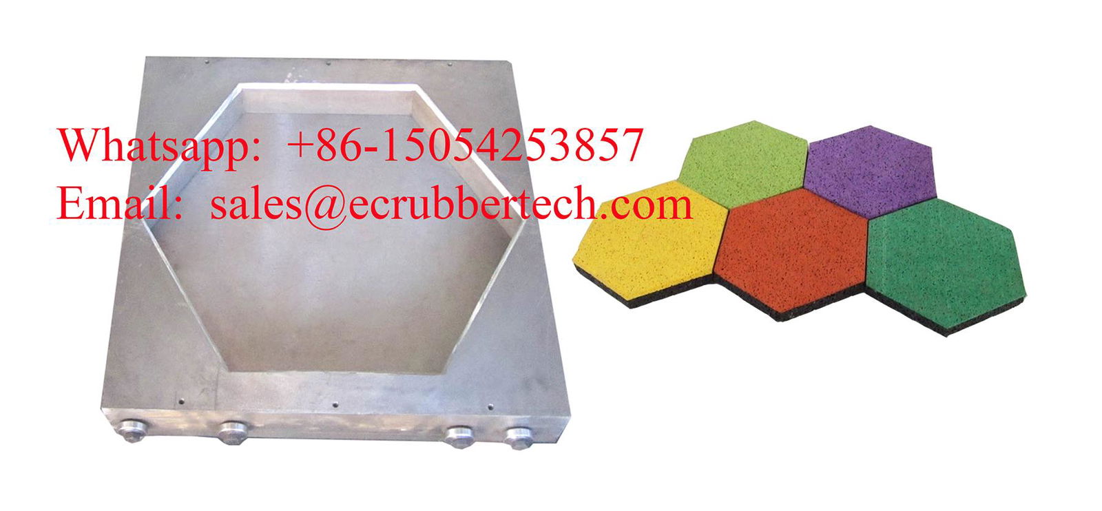 best sell rubber tile mould