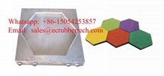  best sell rubber tile mould