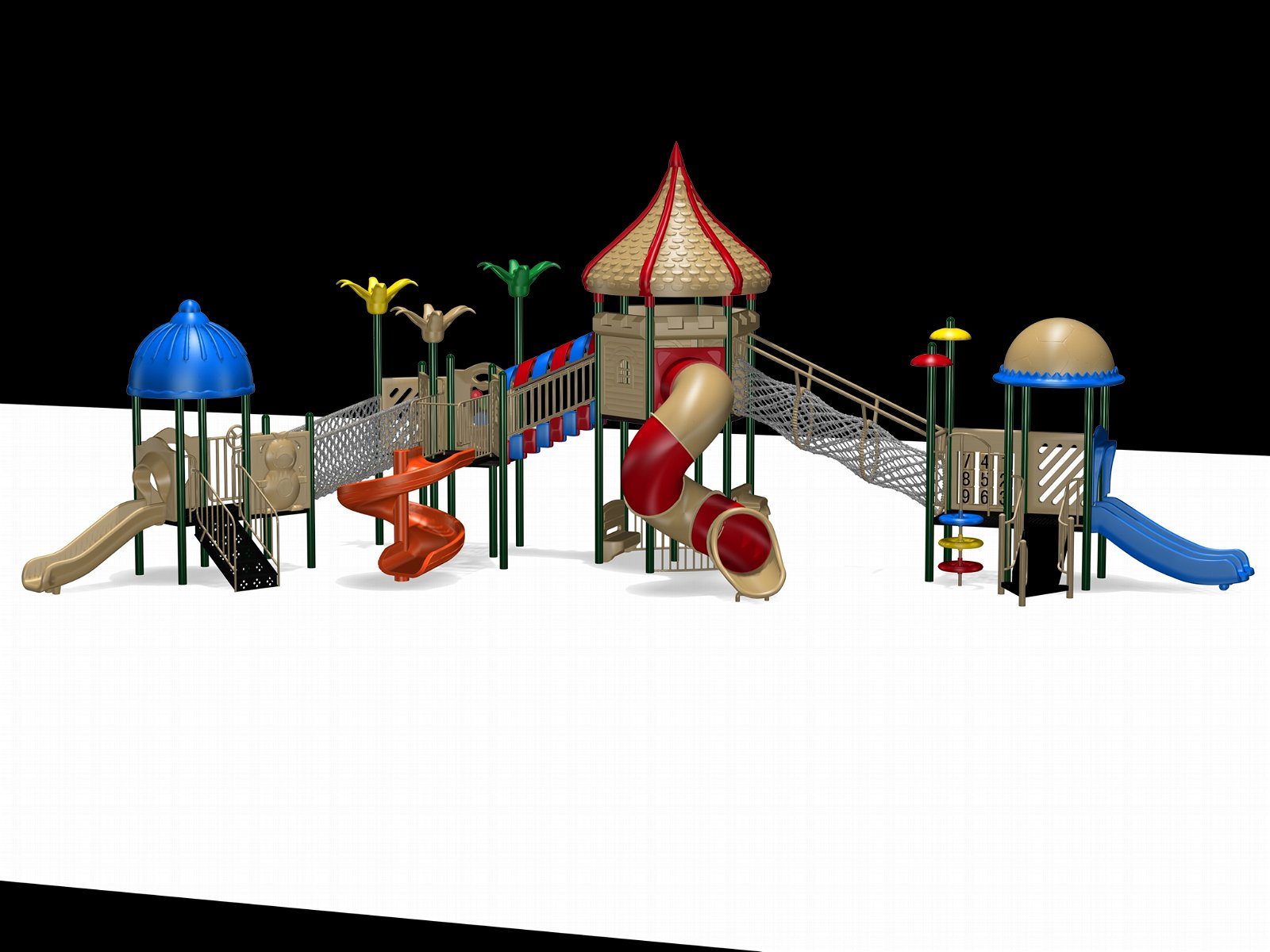 indoor and outdoor playground equipment for kids 2