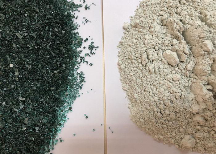 Amorphous calcium aluminate for sprayed concrete  5