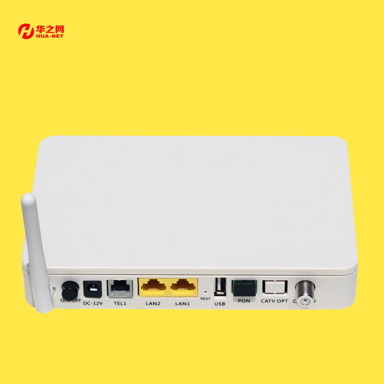 Fiber Optic Device GPON ONU Pots WiFi CATV FTTH ONT GPON New 