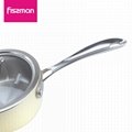 FISSMAN 2018 hot sale 2ply Stainless Steel 16cm Sausepan with lid   4