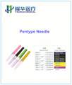 pentype needle with CE approved 1