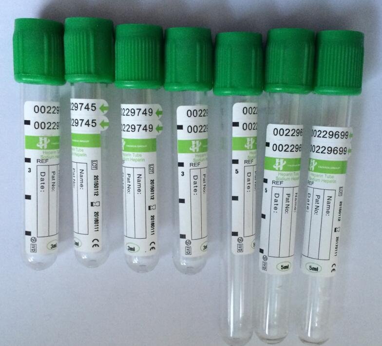 Lithium heparin blood collection tube with CE approved 2