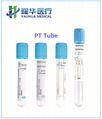 PT blood collection tube with 3.2% sodium citrate 1