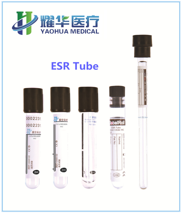 ERS blood collection tube with 3.8% sodium citrate