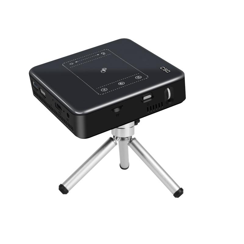 C9微型投影仪便携式12核1080p办公wifi手机投影机 4