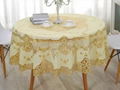 Luxury Lace Vinyl Table Cloth 