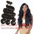 Brazilian Straight 100% Unprocessed Virgin Human Hair Weave 3