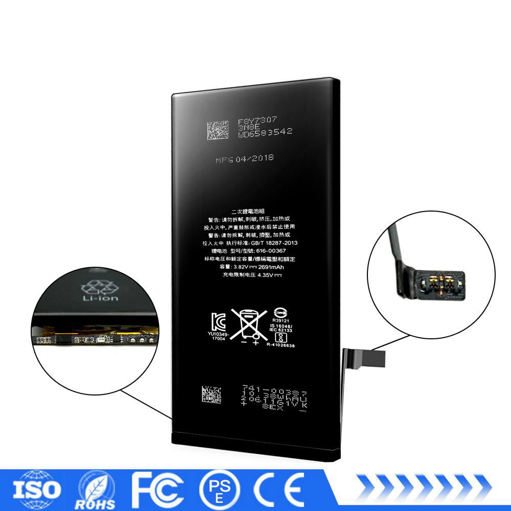 Genuine capacity 2691mAh replacement battery for iphone 8 plus battery