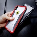 Beautiful car logo phone case clear Ferrari porsche case for iphone X 8 8plus 7 