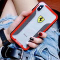 Beautiful car logo phone case clear Ferrari porsche case for iphone X 8 8plus 7  3