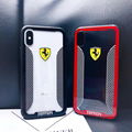 Beautiful car logo phone case clear Ferrari porsche case for iphone X 8 8plus 7  4