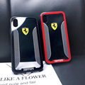 Beautiful car logo phone case clear Ferrari porsche case for iphone X 8 8plus 7  6