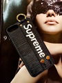 Hotting sale brand Supreme leather cover case with Bowl for iphone X 8 8plus 7 