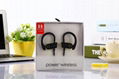 Hotting sale wireless bluetooth sport power 3 with logo earphone earbuds 9