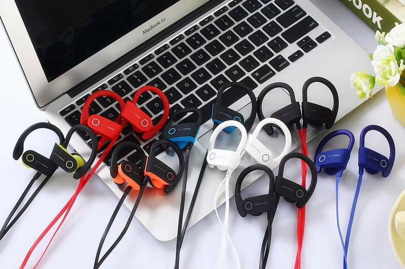 Hotting sale wireless bluetooth sport power 3 with logo earphone earbuds 2