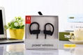 Hotting sale wireless bluetooth sport power 3 with logo earphone earbuds 11