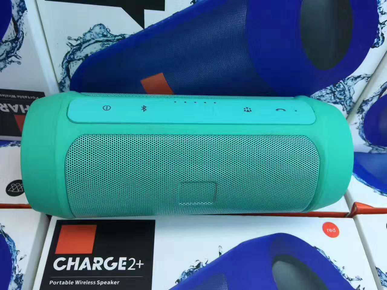 AAAAAA+ quality charger2+ with logo Wireless bluetooth speaker sound box 5