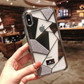 New butterfly design luxury brand tpu+pc phone case for iphone X 8 8plus 7 7plus