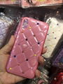 Hotting sale coloured diamond leather case for iphone X 8 8plus 7 7plus 6 6plus