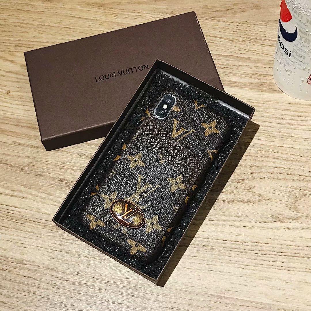 New Logo Three card LV case for iphone XS XS MAX IPHONE X 8 7 8PLUS CASE (China Manufacturer ...