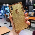 Fashion Beautiful gold case for iphone X XS XS max XR 7 7plus 8 8plus 4