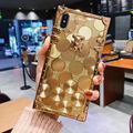 Fashion Beautiful gold case for iphone X XS XS max XR 7 7plus 8 8plus 5