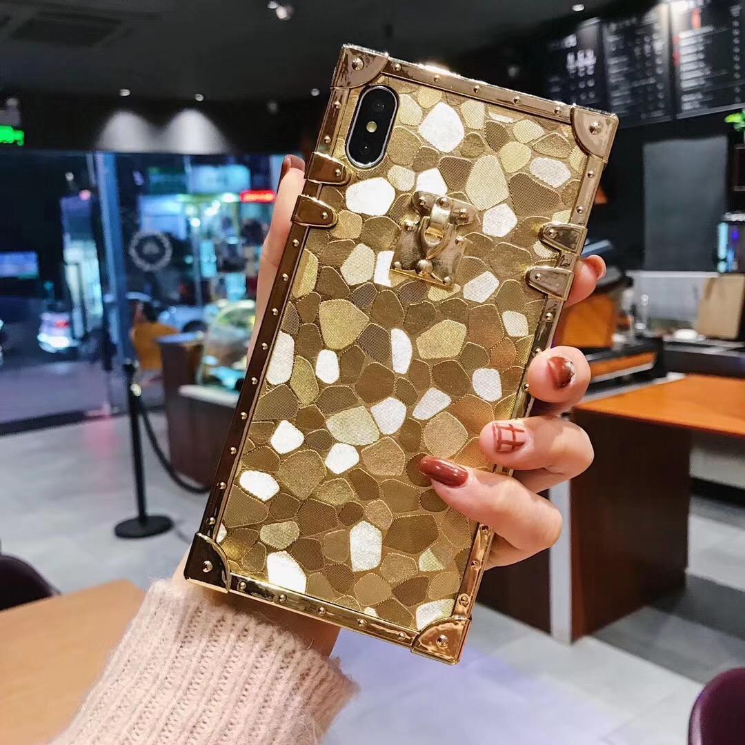 Fashion Beautiful gold case for iphone X XS XS max XR 7 7plus 8 8plus OEM (China Manufacturer