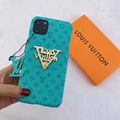 New color new logo lv case for iphone 11 pro max xs max xr 7 8plus samsung