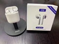 Factory direct sale wireless bluetooth i12 earphone 5