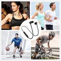 Bluetooth V4.2 Wireless Stereo Earphone Sport Headset  Waterproof Earbuds With M