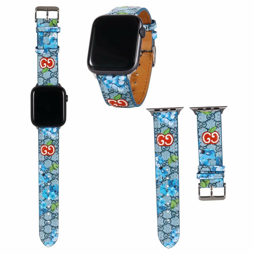 Luxury Brand belt for Apple watch 38MM 40MM 42MM 44MM 5