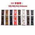 Popular Brand Leather belt for Apple watch 38mm/40mm/42mm/44mm can choose 3