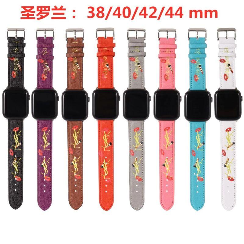 Popular Brand Leather belt for Apple watch 38mm/40mm/42mm/44mm can choose 3