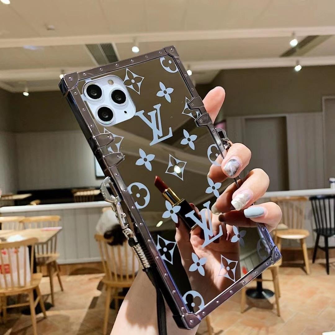 Hotting sale L Brand mirror case for iphone 12 pro max 11 pro max xs max 7 8 2