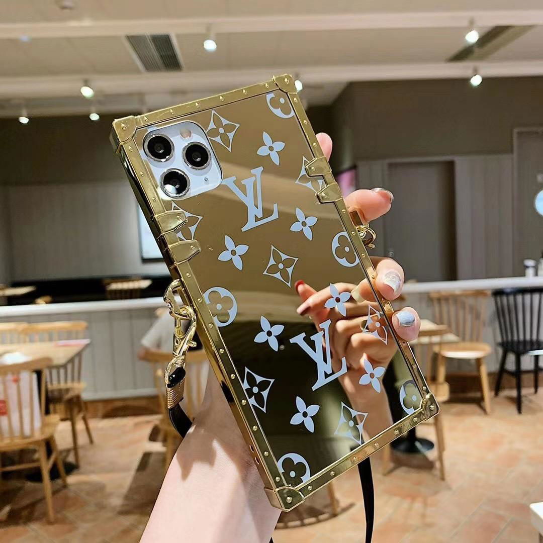 Hotting sale L Brand mirror case for iphone 12 pro max 11 pro max xs max 7 8 5