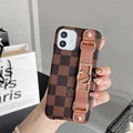 Office website LV case with belt for iphone 12 pro max 11 pro max xs max 7 8