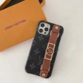 Office website LV case with belt for iphone 12 pro max 11 pro max xs max 7 8