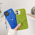 New LV phone case with card for iphone 12 pro max 11 pro max xs max 7 8