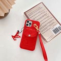 New LV phone case with card for iphone 12 pro max 11 pro max xs max 7 8