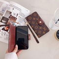 LV leather case with card case for iphone 12 pro max 11 pro max xs max 7 8plus