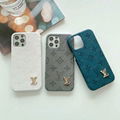 Brand phone case LV leather case for iphone 12 pro max 11 pro max xs max 7 8